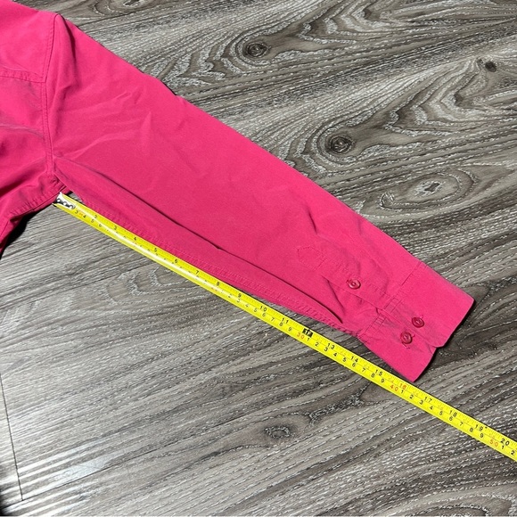 Chico's Vibrant Pink Button-Up Shirt - Picture 7 of 7